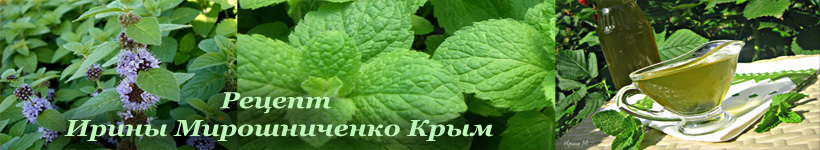 Мятный сироп